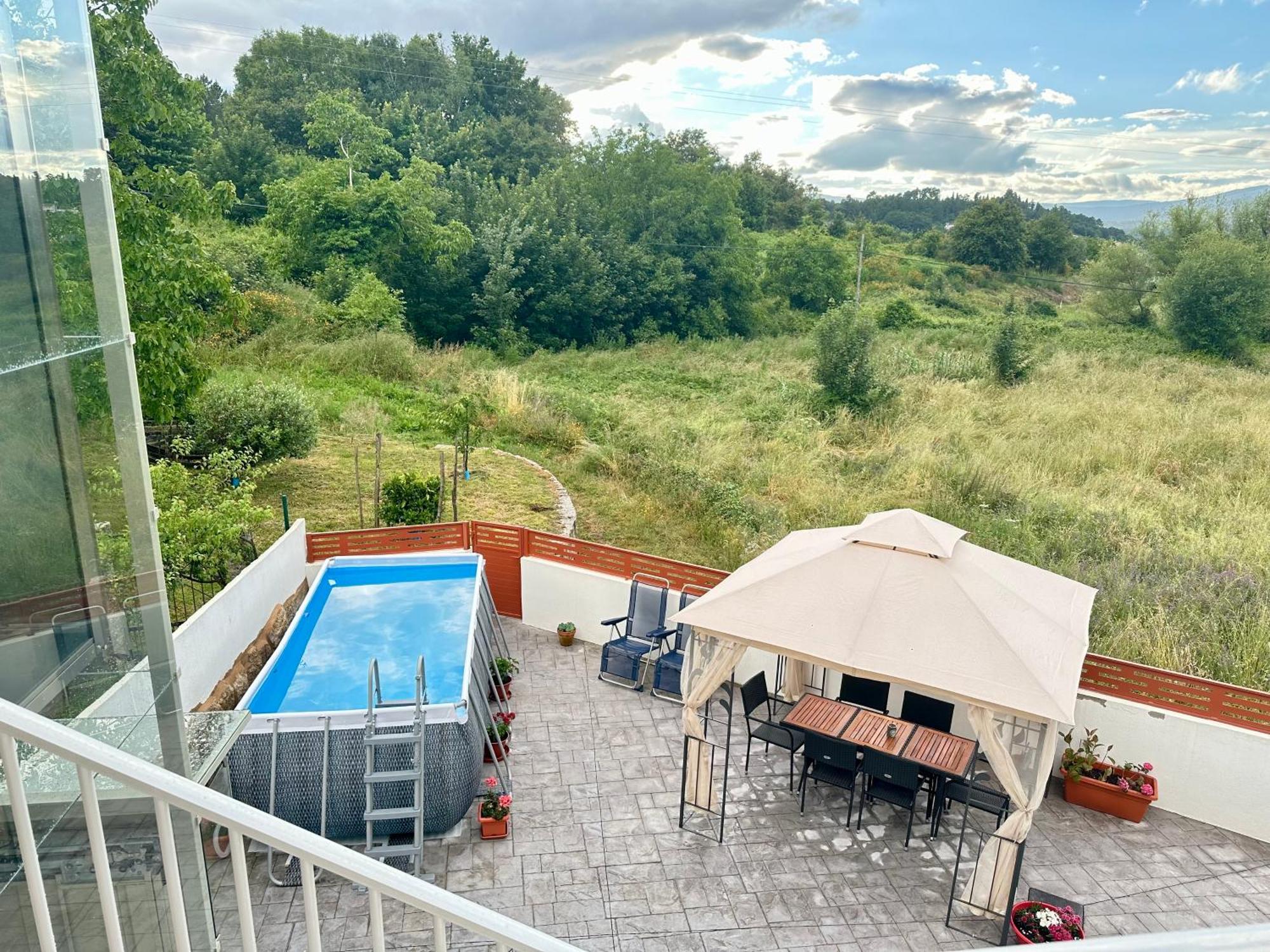 Casa La Oveja Negra, Con Piscina Villa Ourense Exterior photo